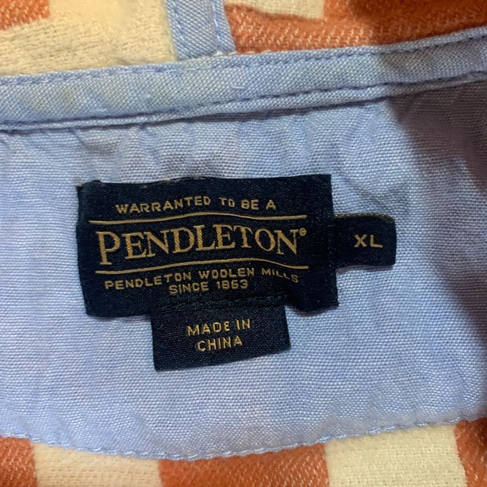 Pendleton Sierra Mixed Pattern Oversized Zip Hood… - image 6